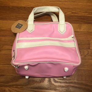 PB Teen Pink Cosmetic Toiletry Travel Case
